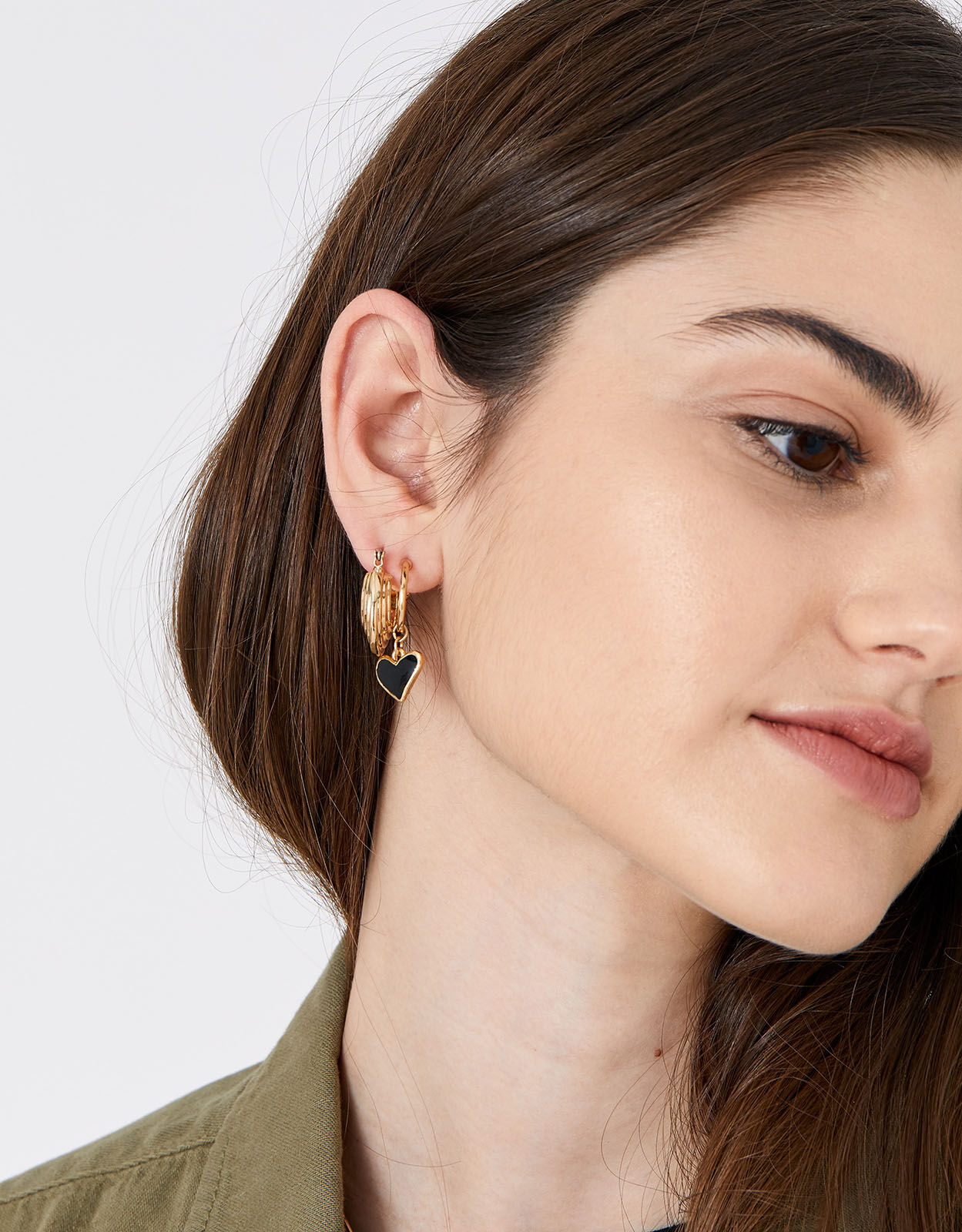 Huggie hoop cheap earrings accessorize