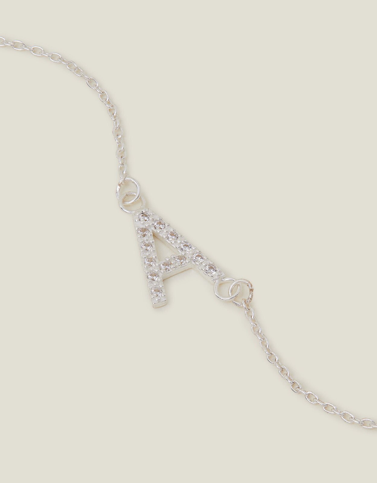 Initial online bracelets silver