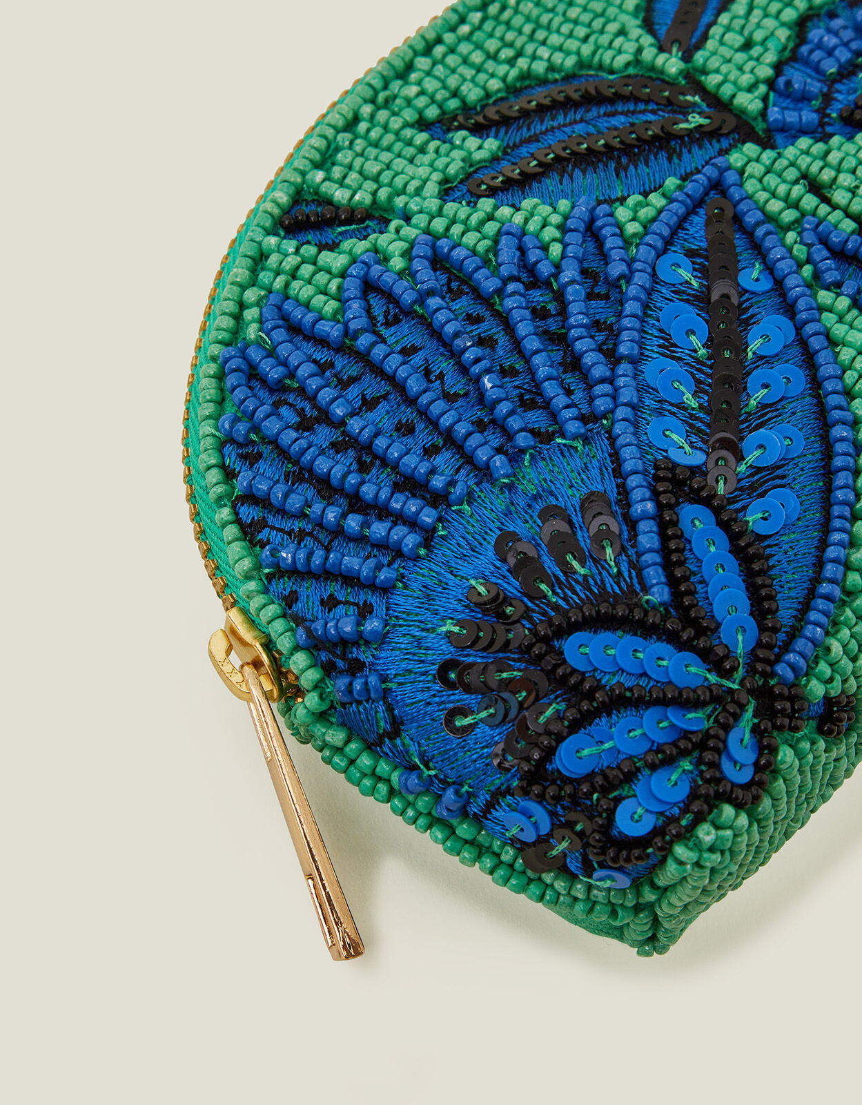Small beaded cheap coin purse