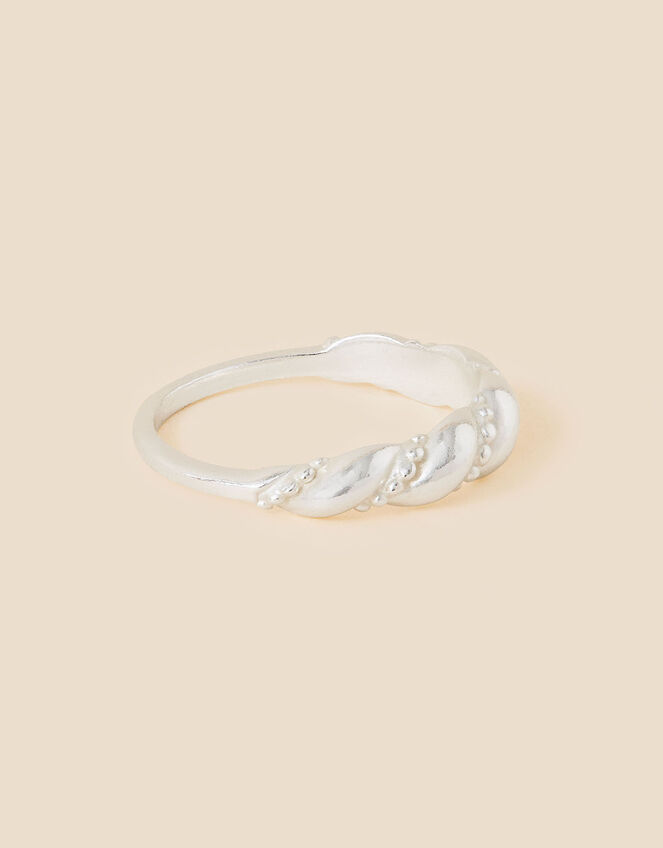 Sterling Silver Punk Ring, Silver (ST SILVER), large