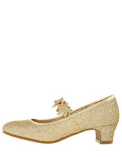 Glitter Star Flamenco Shoes, Gold (GOLD), large