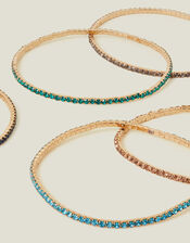 Tiny Cupchain Stretch Bracelets 6 Pack, , large