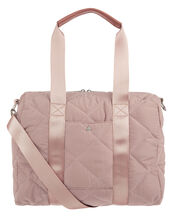Becca Quilted Duffle Bag, Pink (PINK), large