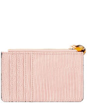 Shoreditch Reptile Card Holder, Pink (PINK), large