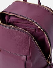 Classic Zip Around Backpack, Red (BURGUNDY), large
