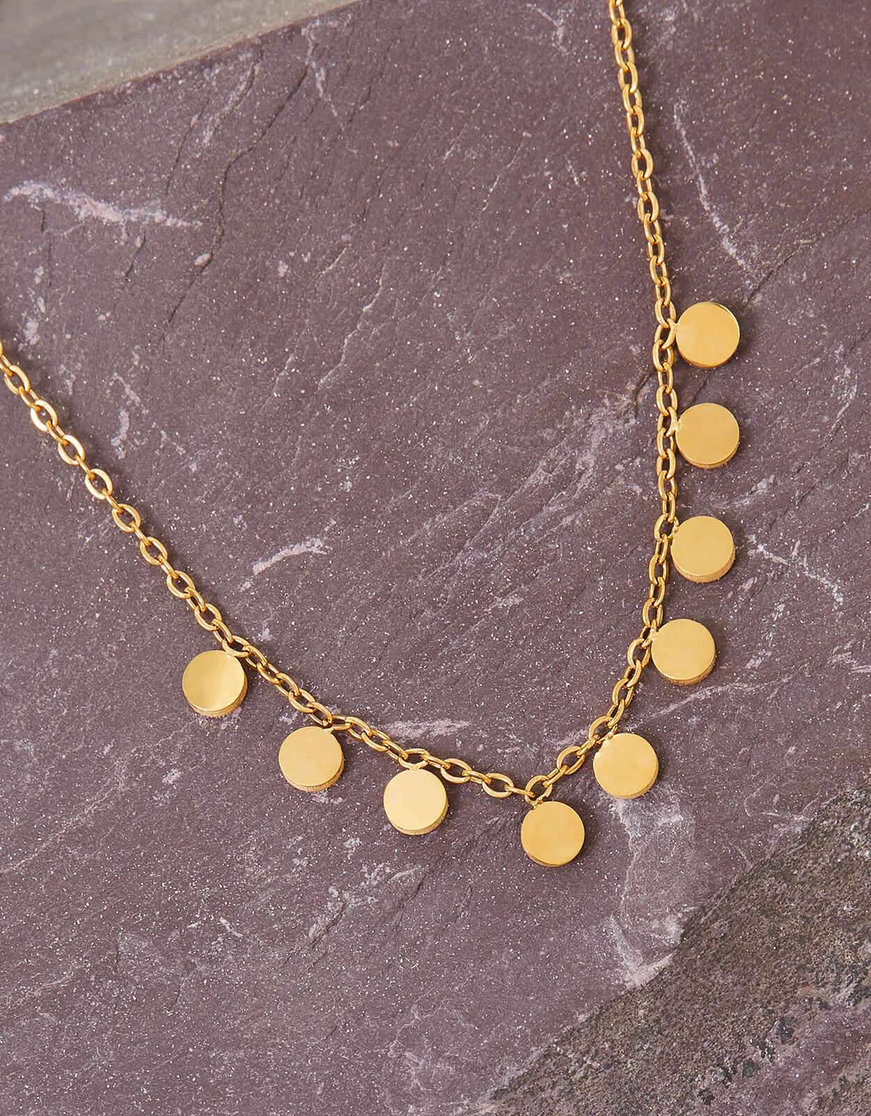 Disc station necklace online