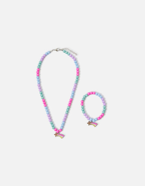 Girls Shooting Star Beaded Jewellery Set, , large