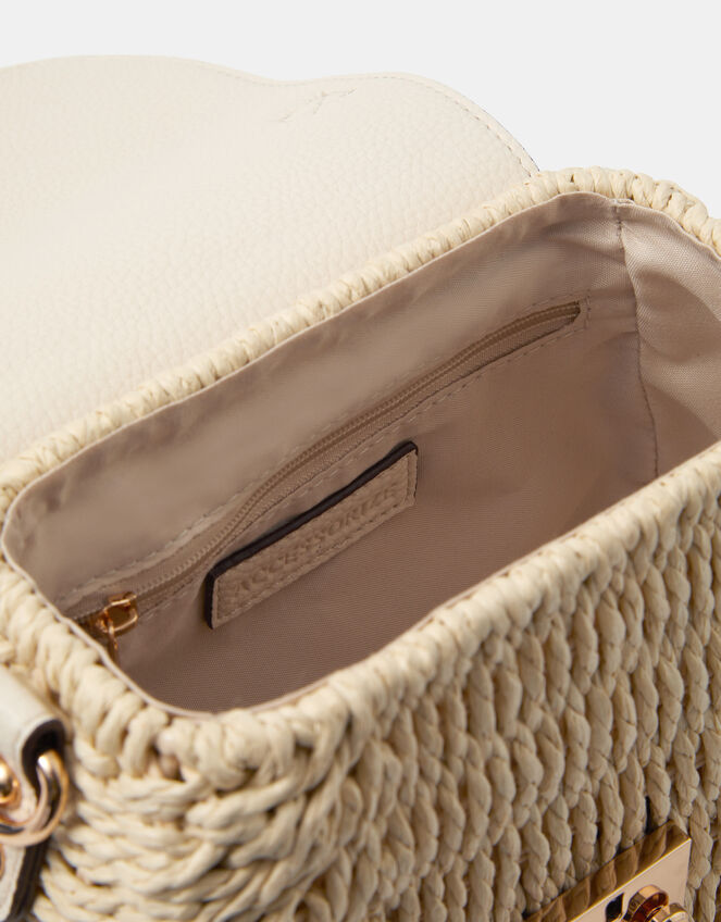 Raffia Handheld Bag, , large