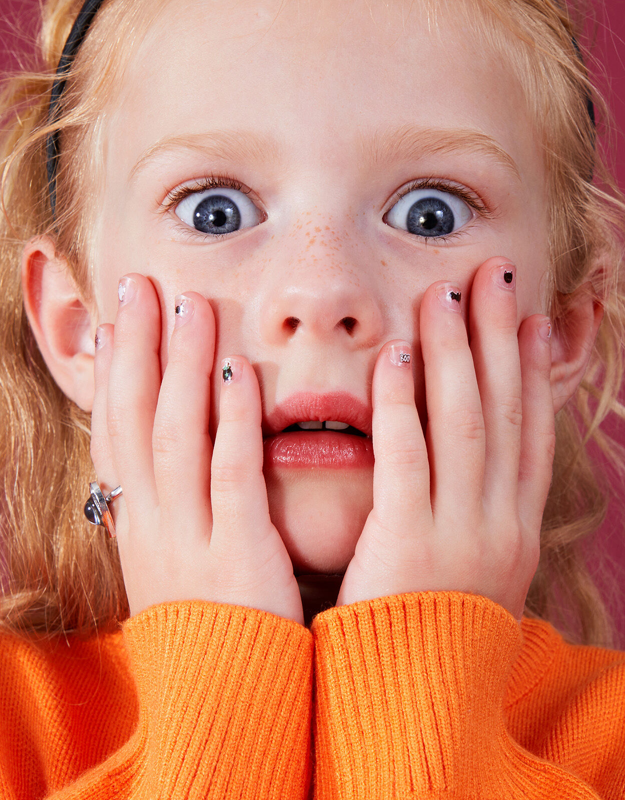 Girls Halloween Nail Stickers