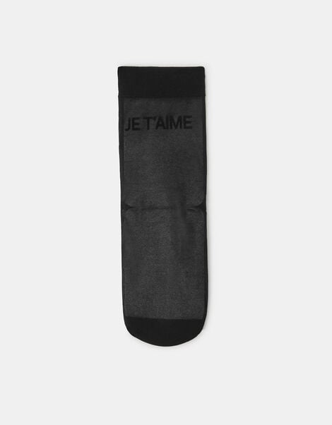 Je T'aime Sheer Socks, , large