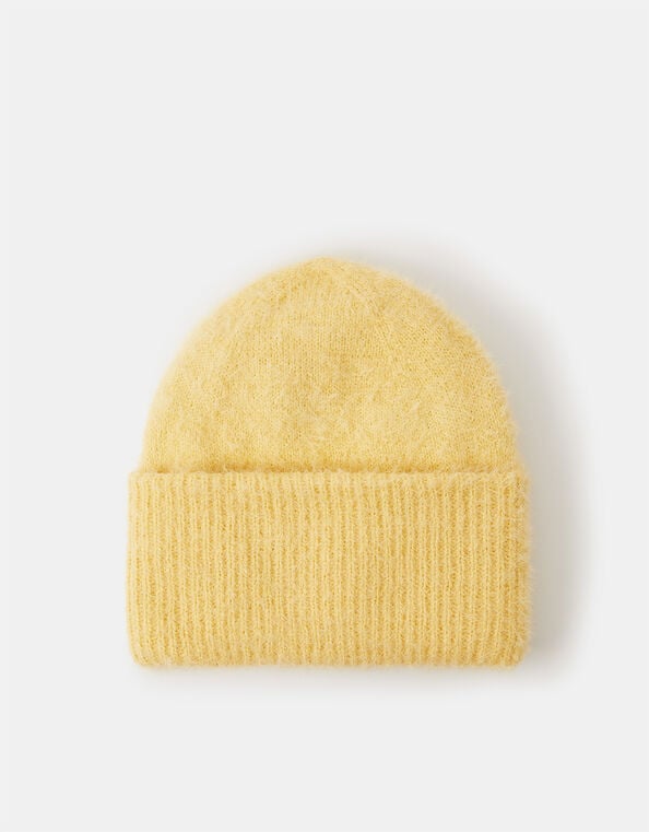 Fuzzy Beanie Hat, , large