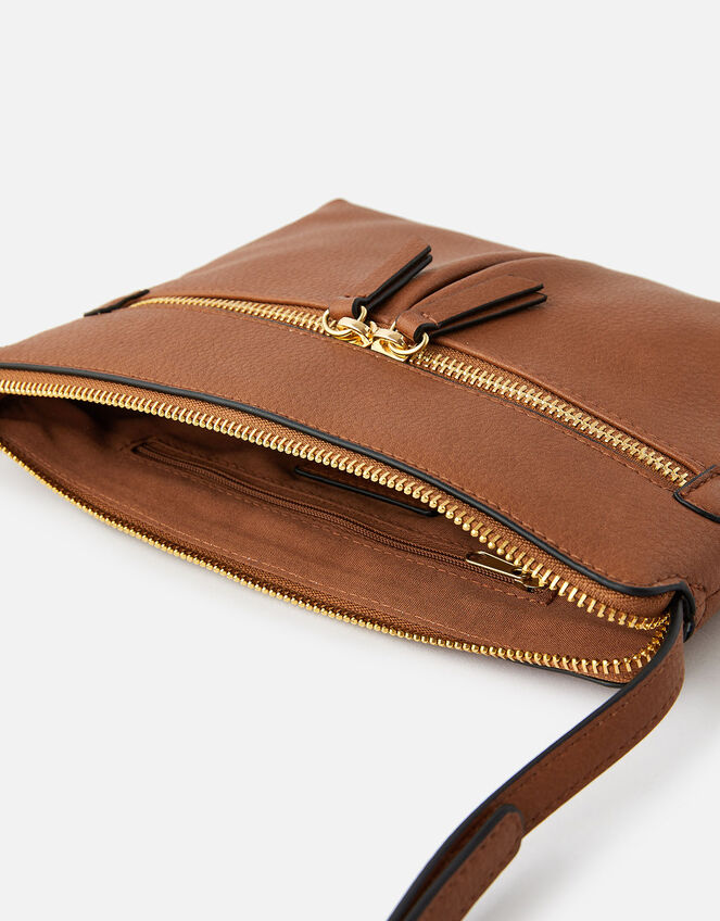 Ella Cross-Body Bag, Tan (TAN), large