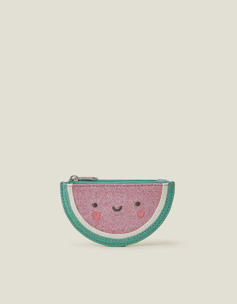 Girls Glitter Watermelon Purse, , large