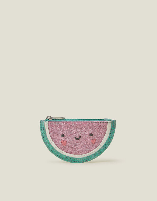 Girls Glitter Watermelon Purse, , large