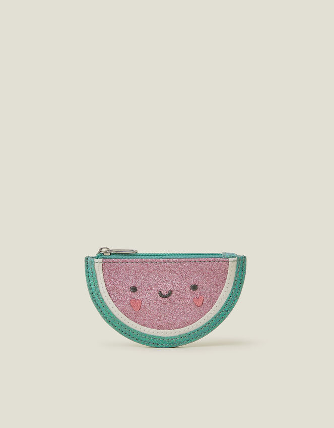 Girls Glitter Watermelon Purse, , large