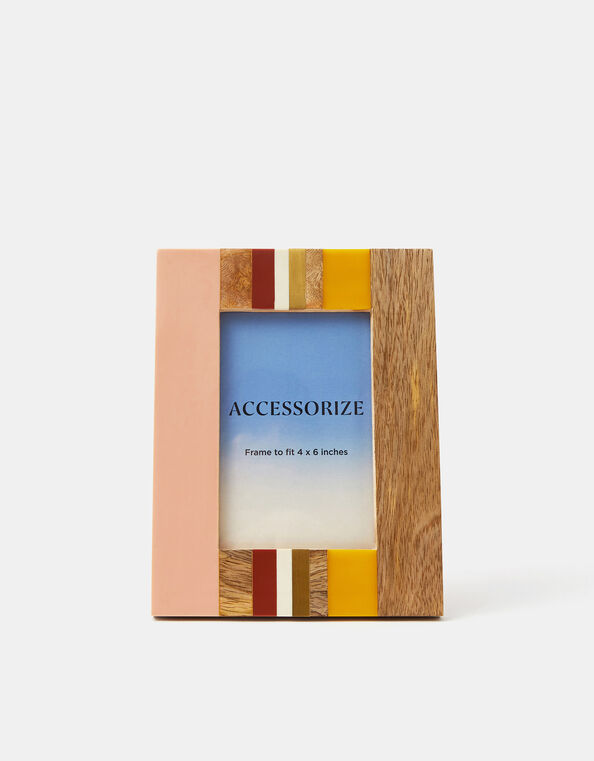 Block Stripe Photo Frame 4 x 6, , large