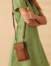 Envelope Phone Bag, Tan (TAN), large