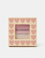Mini Heart Print Photo Frame 2.5 x 2.5 , , large
