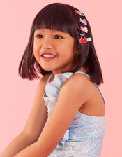 Retro Spring Hair Clips 4 Pack, , large