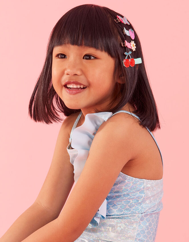 Retro Spring Hair Clips 4 Pack, , large
