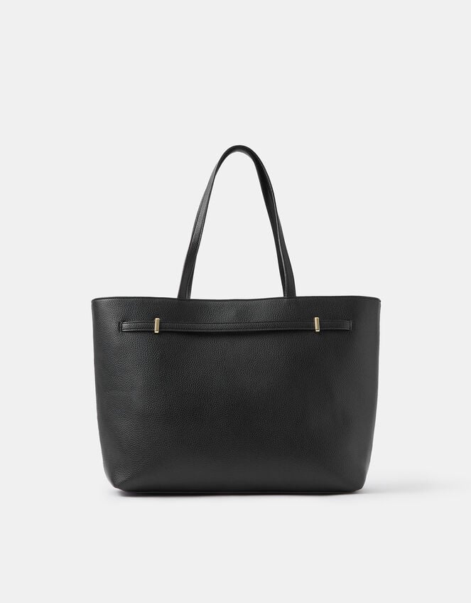 Bianca Laptop Tote Bag, Black (BLACK), large