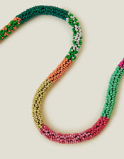 Seed Bead Long Rope Necklace, , large
