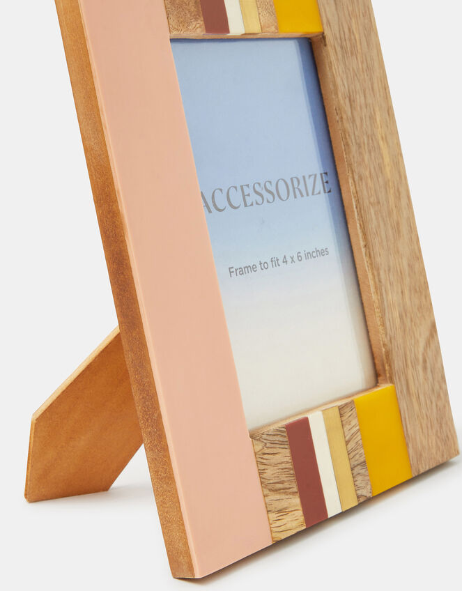 Block Stripe Photo Frame 4 x 6, , large