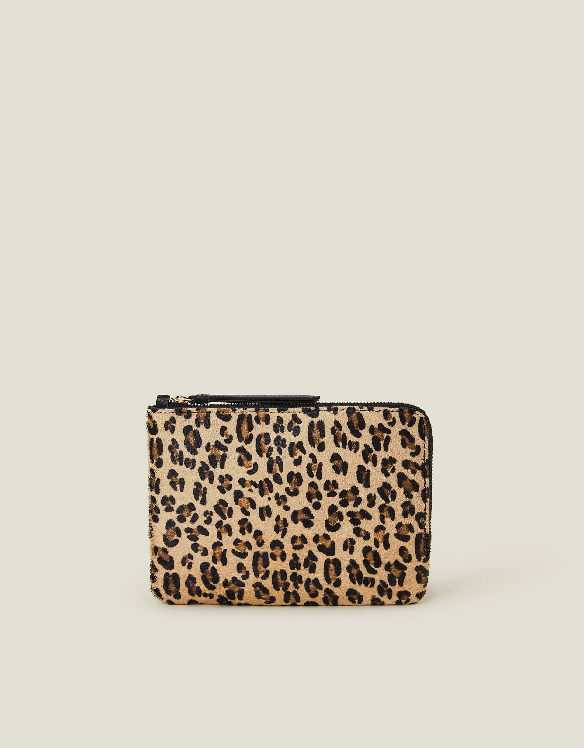 Leopard Print Leather Pouch Leather Bags Accessorize Global