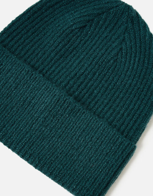 Soho Knit Beanie Hat, Teal (TEAL), large