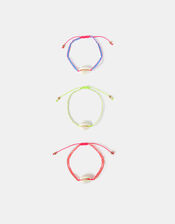 3-Pack Shell Cord Bracelets, , large