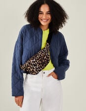 Leopard Print Bum Bag, , large