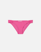 Ruched Swim Brief, Pink (PINK), large