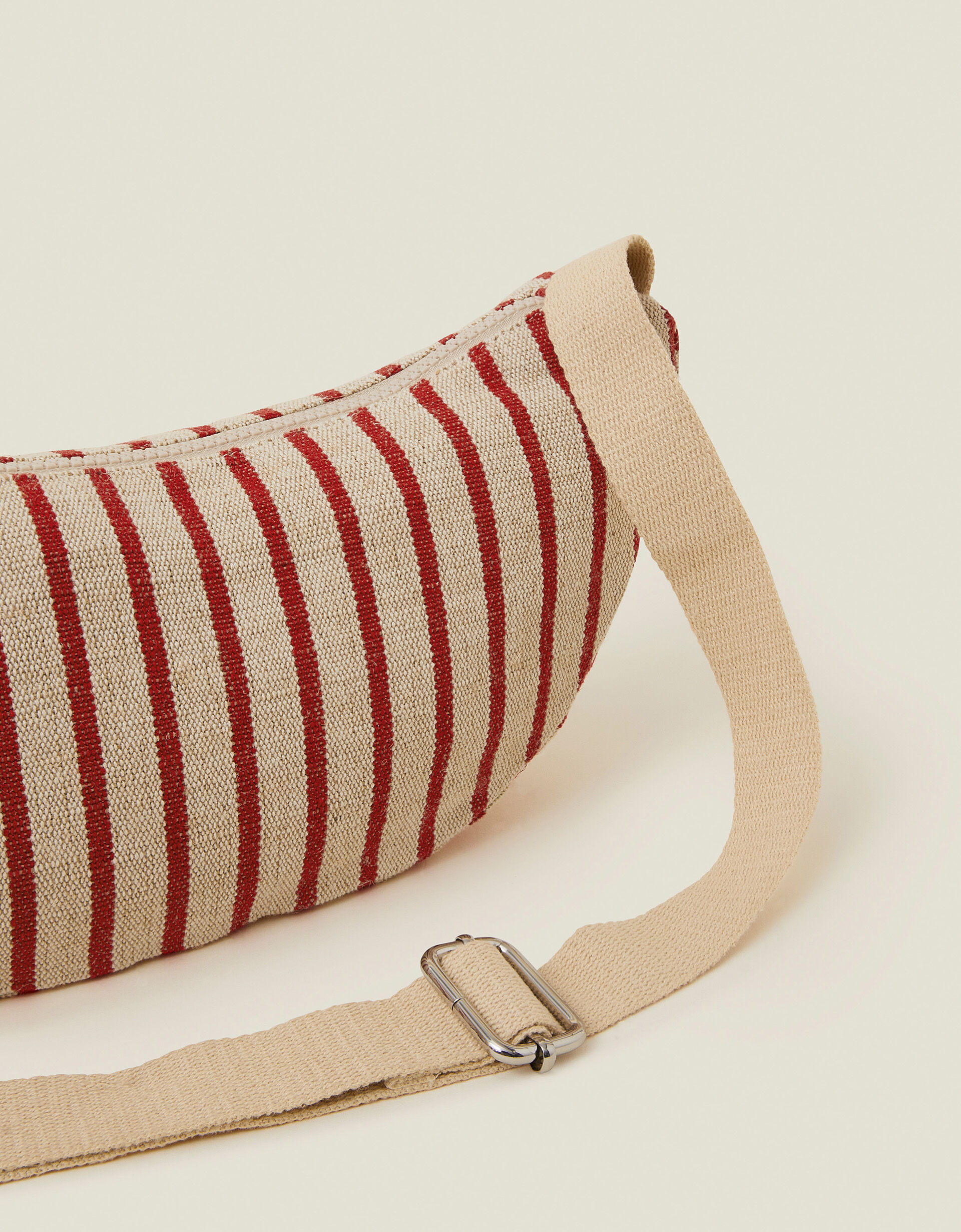 Stripe Sling Cross-Body Bag Red | Shop All | Accessorize UK