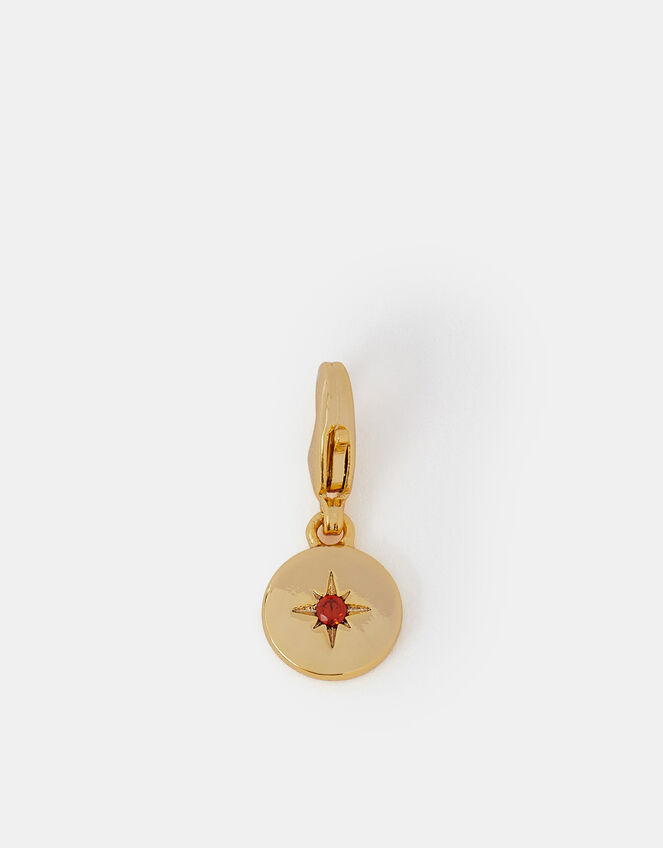 14ct Gold-Plated Birthstone Charm, Gold (GOLD), large
