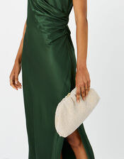 Pearl Cloud Clutch Bag, , large