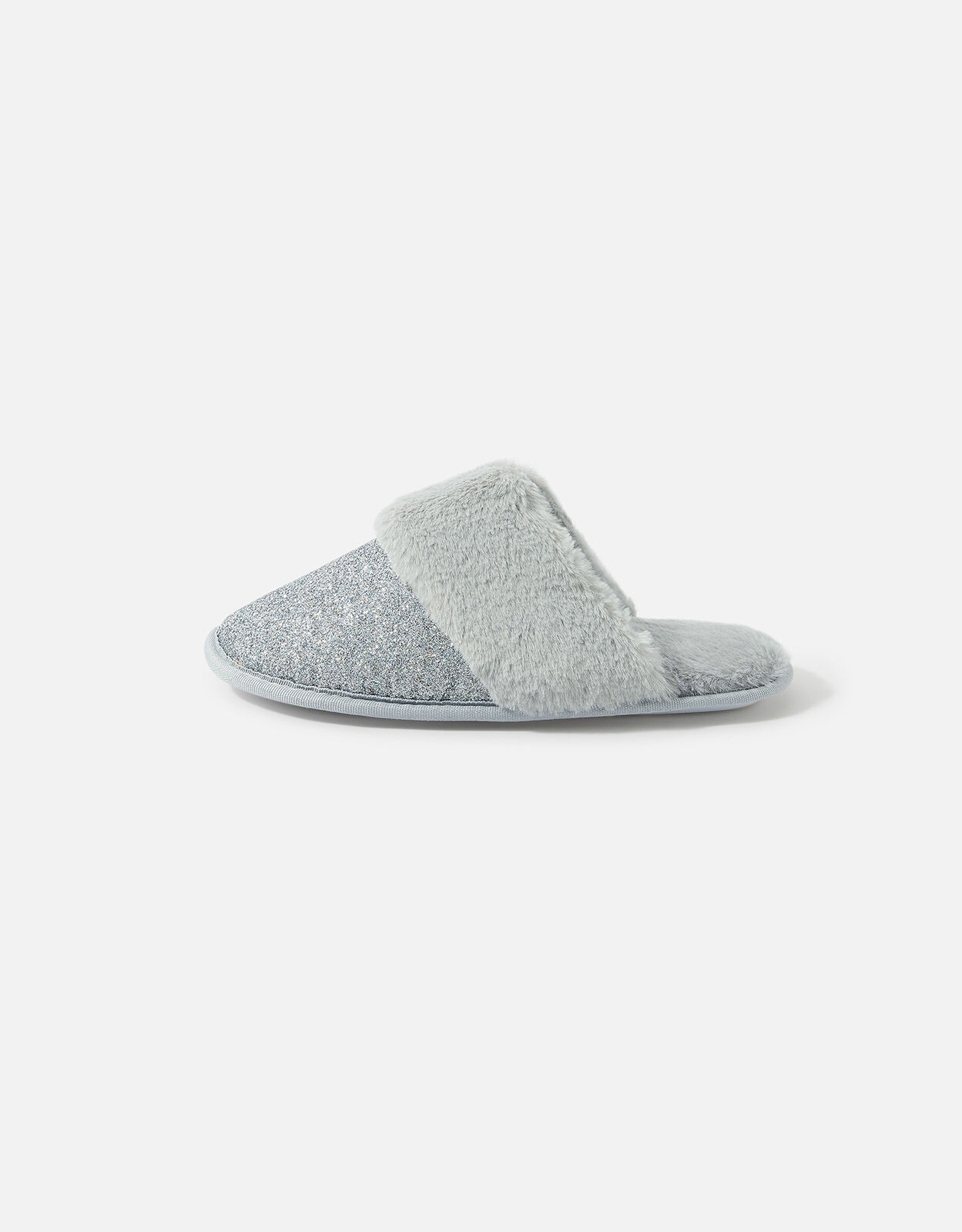 Silver new arrivals sparkly slippers
