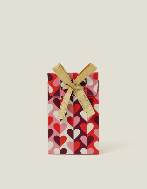 Heart Print Gift Pouch Bag, , large