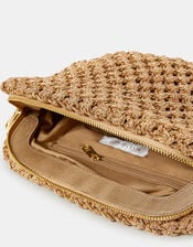 Metallic Woven Clutch Bag, , large