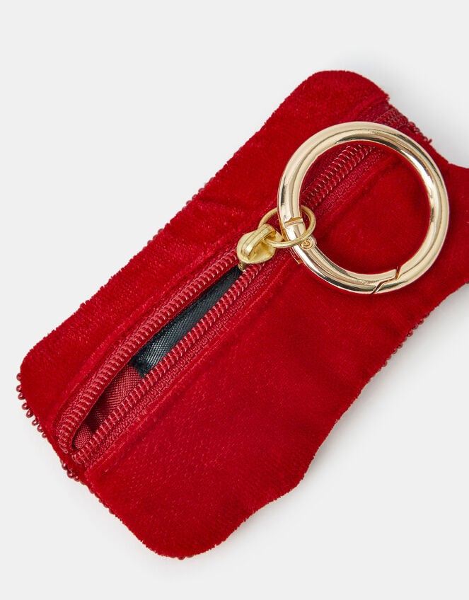 Embellished London Bus Bag Charm, , large