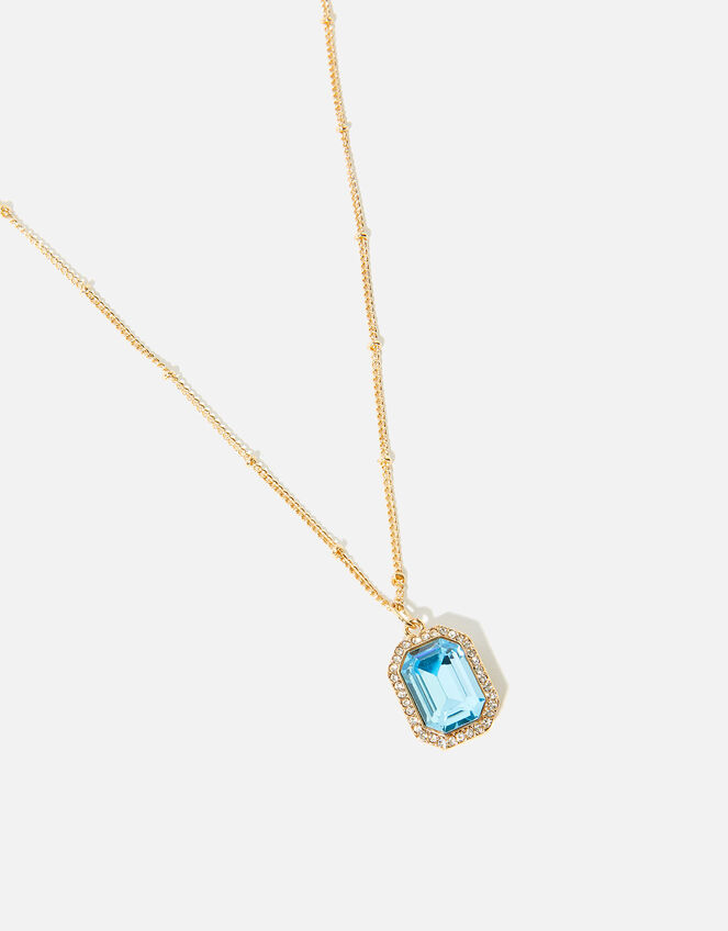 Romantic Ramble Rectangle Halo Pendant , , large