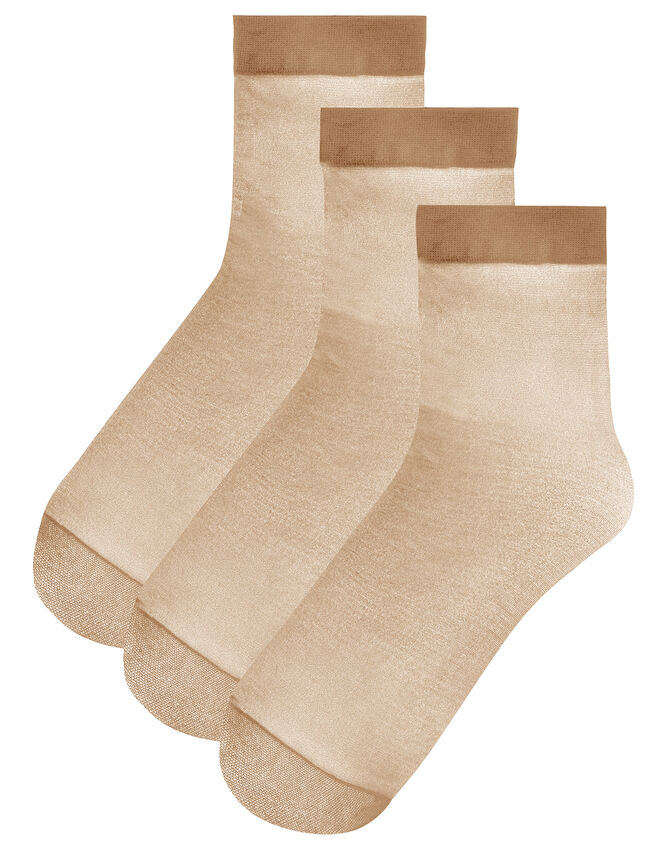 Pop Socks Set of Three, Nude (NUDE), large
