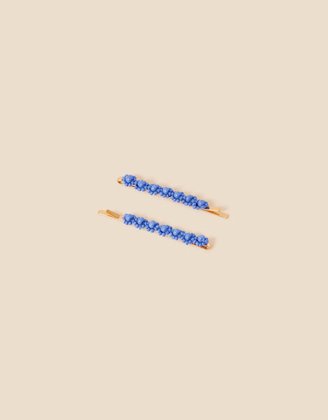 Beaded Hair Slides Set of Two, , large