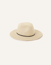 Packable Panama Hat, Natural (NATURAL), large