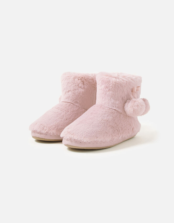 Super-Soft Slipper Boots, Pink (PINK), large