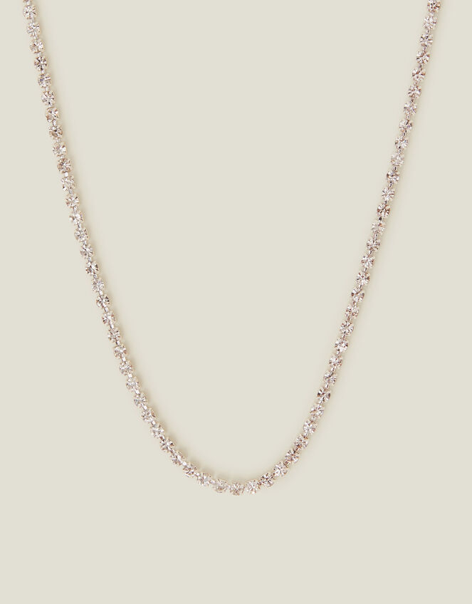 Cupchain Crystal Tennis Necklace, , large