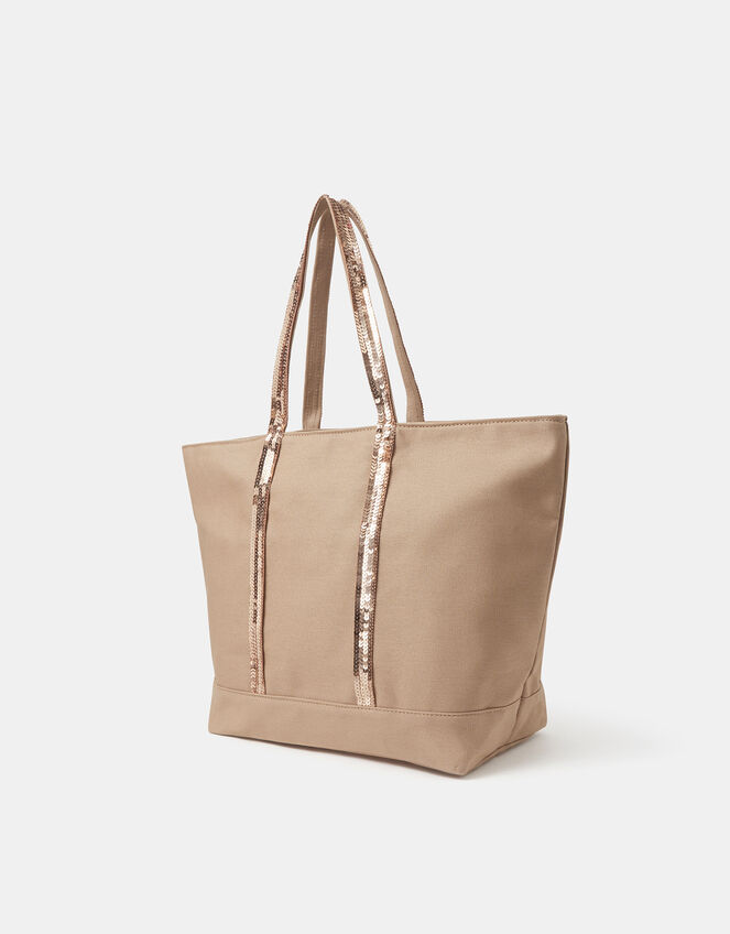 Sequin Tote Bag, , large