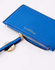 Shoreditch Card Holder with Charm, Blue (COBALT), large