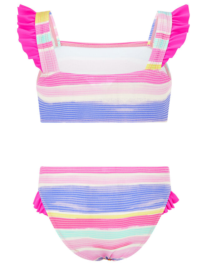Seersucker Stripe Bikini Set, Multi (BRIGHTS-MULTI), large