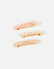 Soft Resin Chain Hair Clip Multipack, , large