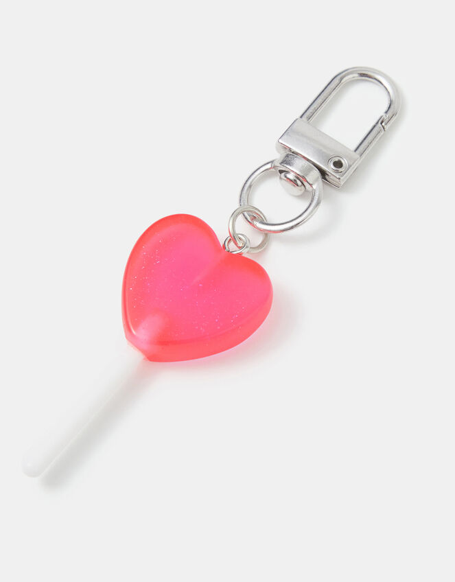 Mini Heart Lollipop Charm, , large